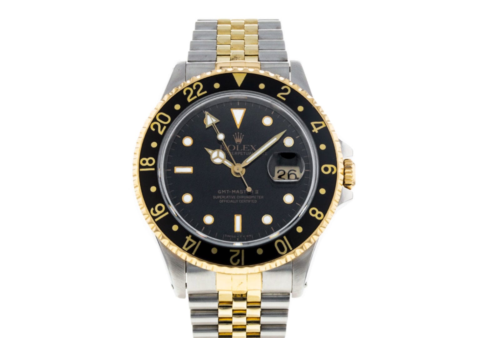 The Jubilee bracelet is found on the Datejust model